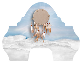 DARAY-L-129-BL Arapaho Prayer Blue